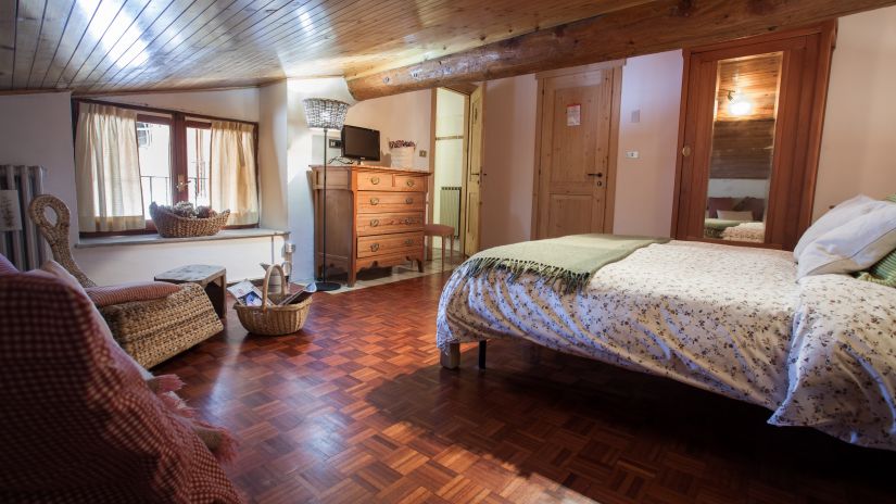 Chambre mansardée