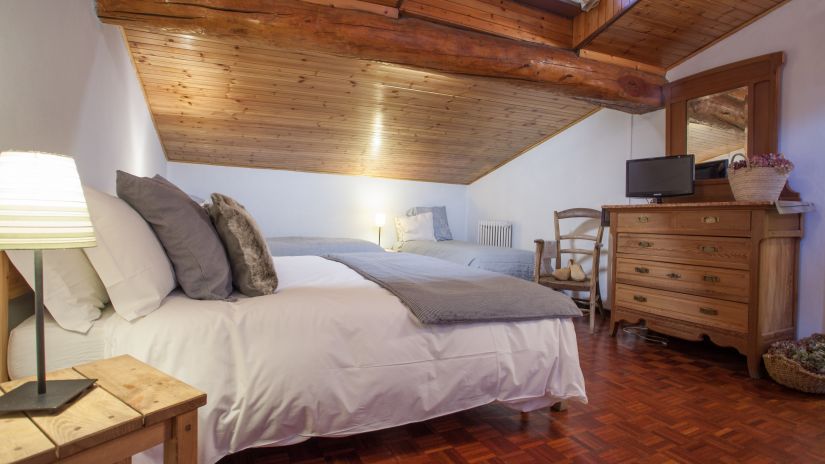 Chambre mansardée